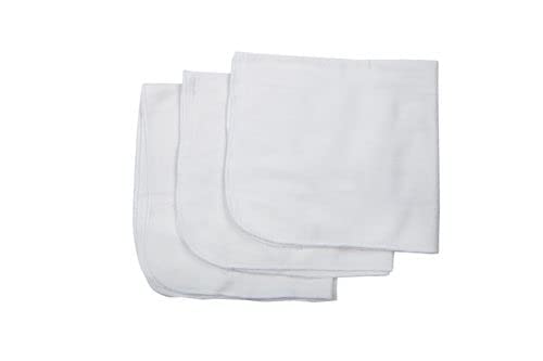 Ruoccohome Set Sei Asciugamani Neonati - Asciugamano Quadrato Baby, Regalo Bambini Completo 100% Garza di Cotone, 70x70 cm 6 Pz.