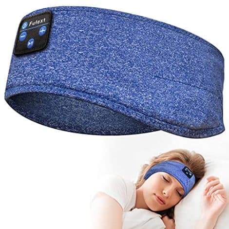 Fulext Cuffie sonno Cuffie Bluetooth, Cuffie fascia sportiva, Cuffie lungo riposo con speaker integrati Ideali per fitness, corsa, yoga.