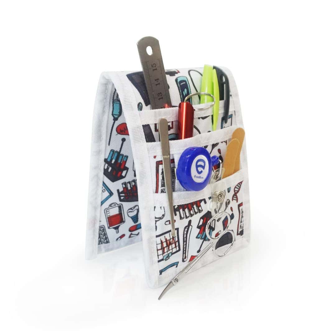 ErenBros® Accessori Organizer Infermiere con Calamite - Tasca - Porta Penne