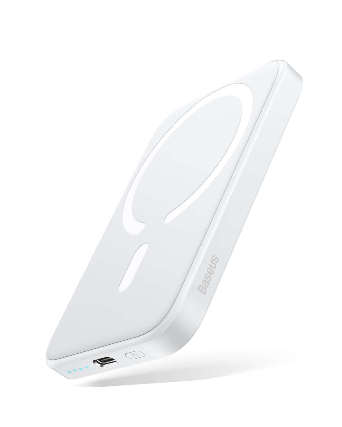 Baseus Magsafe Power Bank, 6000mAh Magnetico Powerbank, Power Bank Wireless, PD 20W Ricarica Rapida con Cavo USB-C, Mini Power Bank Compatibile con iPhone 15/14/13/12/Mini/Pro/Pro Max