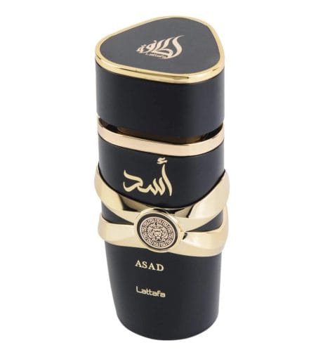 Profumo Asad Lattafa Unisex, 100 ml, per lui e per lei, 1 flacone.