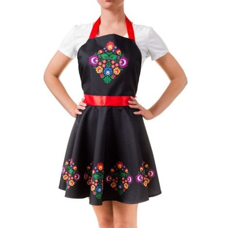 Folk Nitey Froster – Grembiule Vintage da Cucina, Regalo per Donna Amica Moglie Fidanzata