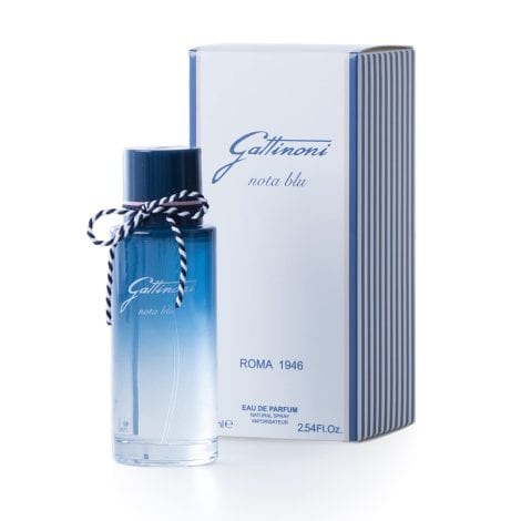Profumo GATTINONI | Nota Blu – Donna dall’aroma fruttato, agrumato e floreale, 75 ml, made in Italy.