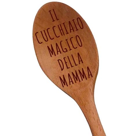 “Cucchiaio Incantato della Mamma” – Ideale come regalo per le neo mamme, la cucina e i compleanni delle mamme.