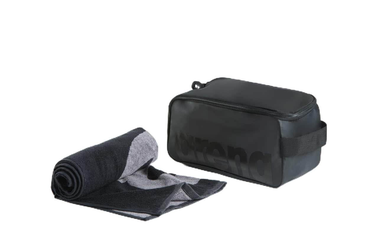 ARENA Gym Soft Bundle, Set di Accessori Unisex Adulto, Nero, TU