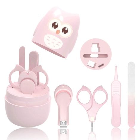 HyAdierTech Manicure Baby | Set completo per le unghie dei neonati con accessori protettivi speciali.