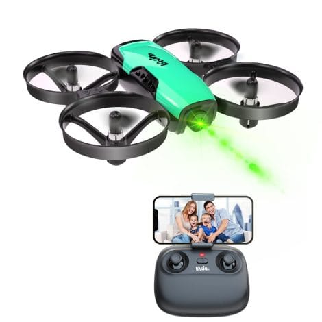 Loolinn | Drone Giocattolo per Bambini con Videocamera – Mini Quadricottero Radiocomandato con Foto e Video in Tempo Reale. Perfetto Regalo di Natale!