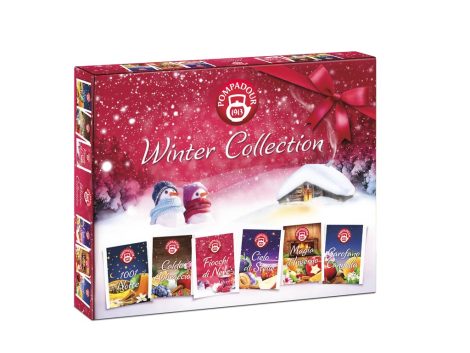Pompadour 1913 | Selezione Inverno Infusi Fruttati Decaffeinati – 1×30 Bustine di Tè (82.5g)