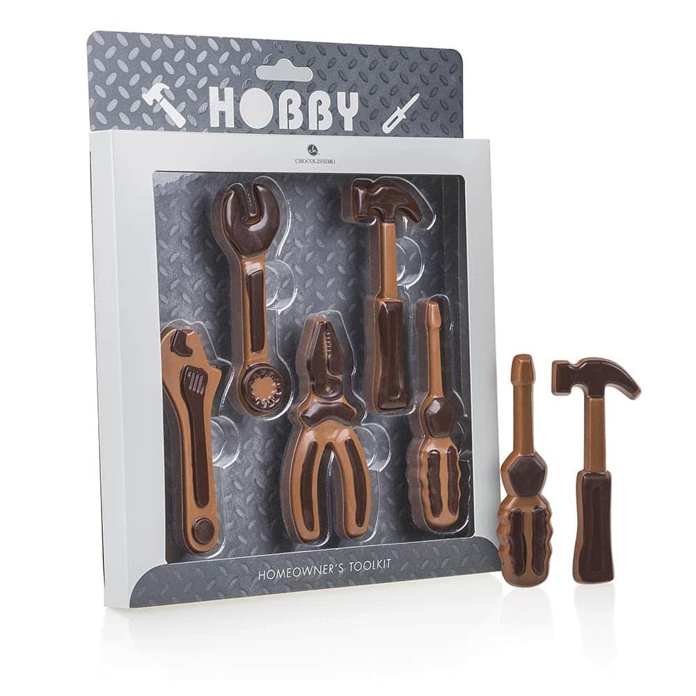 ChocoToolkit | Set di strumenti Cioccolato | Dolci | regalo | Adulto | bambino | tuttofare | Adulti | Bambini | Compleanno | Uomini | Padre | Kid | Man | Festa del papà | Papa | Papà | Hobbista