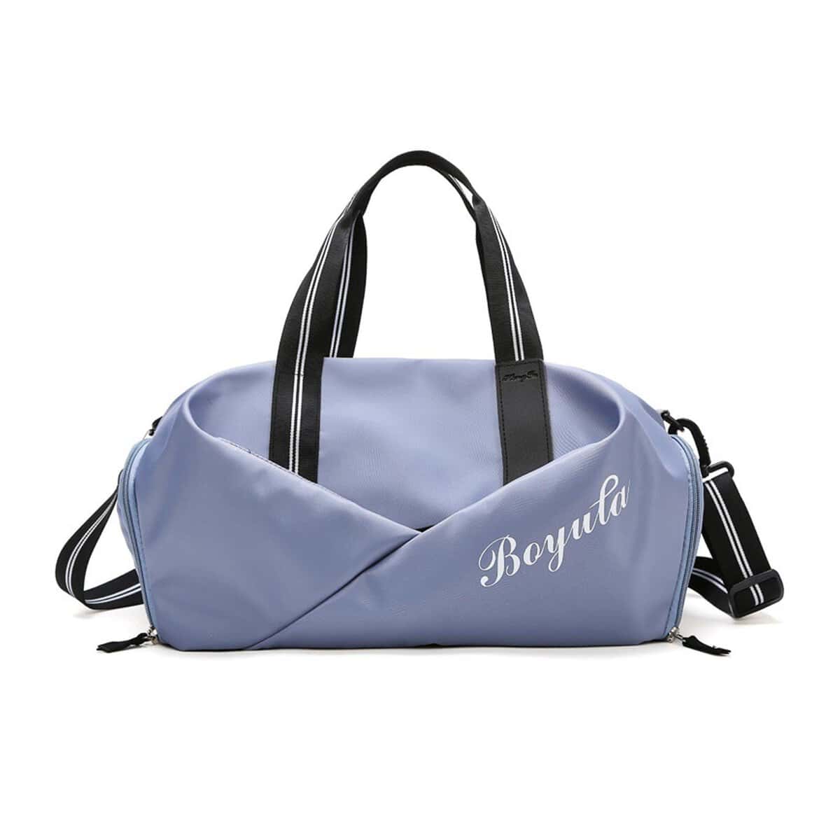 FANDARE Ultraleggero Borsone da Viaggio Borsa Palestra Borsa Sportivo Weekender Borsone Donna Uomo Piscina Palestra Borsa a Spalla con Scomparto Scarpe & Tasca di separazione bagnata e asciutta