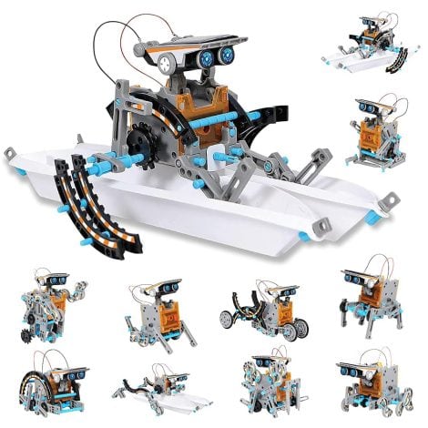 Dreamy Cubby Kit Robot Solare 12 in 1 per Bambini da 8-12 Anni – Giocattoli Educativi STEM