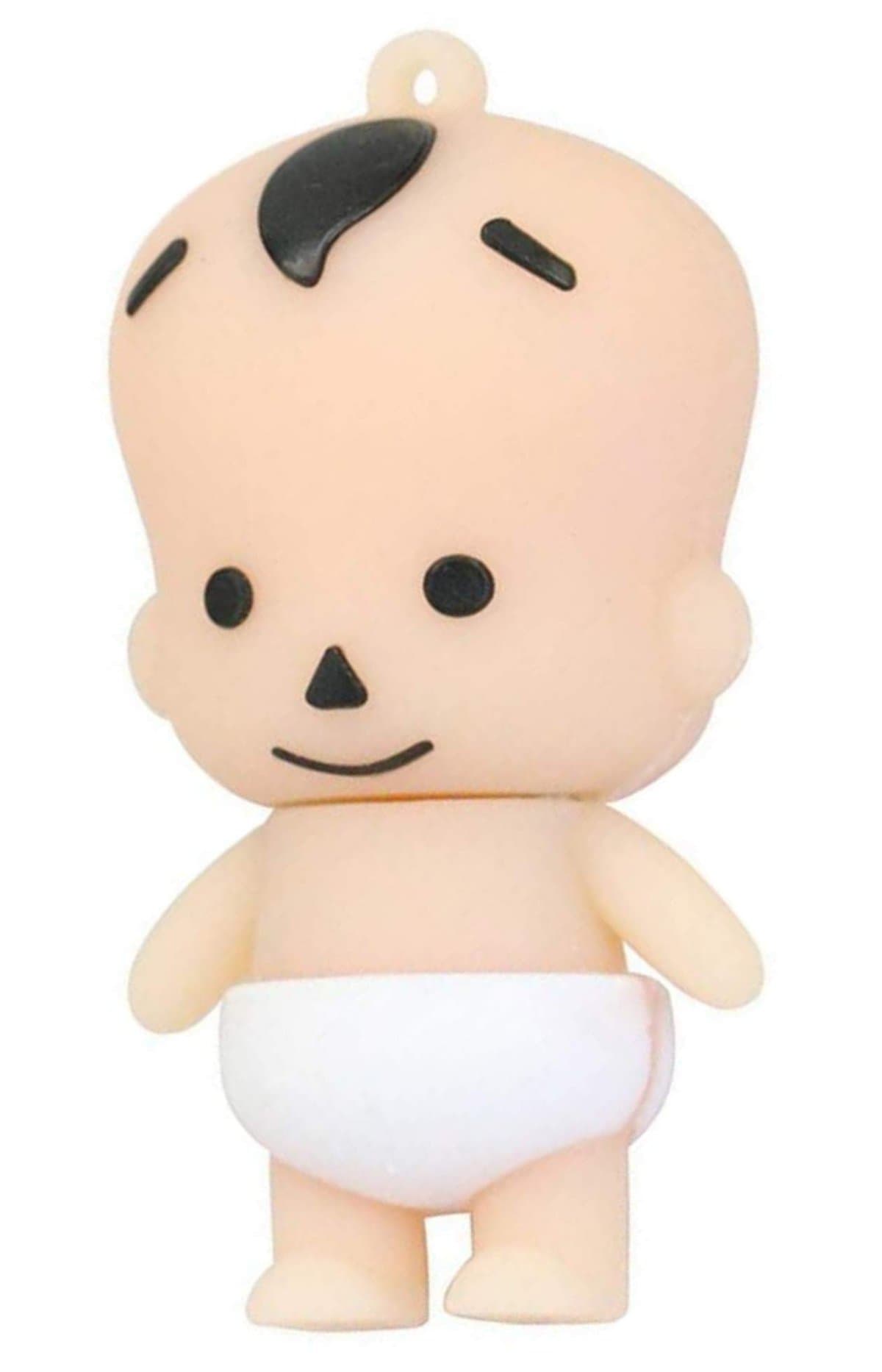 Ulticool - Bambino Pannolino Bianco Nuovo Nato 16 GB - Baby White Diaper New Born - Chiavetta Pendrive - Memoria Archiviazione dei Dati - USB Flash Pen Drive Memory Stick