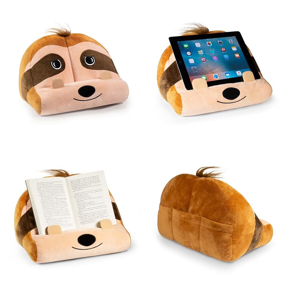 Cuddly Reader Supporto per iPad per Bambini | Supporto Tablet | Reggilibro | Cuscino da Lettura | Leggere a Letto | Cuscino Porta-Tablet | Idea Regalo Divertente e Originale per Lettori