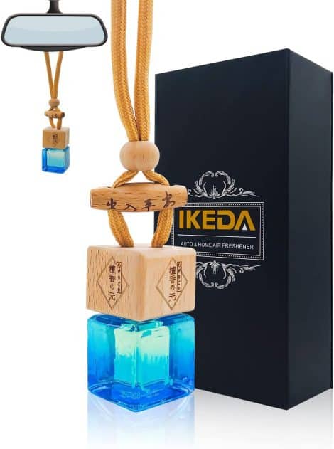 Deodoranti Auto | Ciondolo Appeso Auto | Diffusore Profumo Auto Olio Vero | Fragranza Resistente | Accessori Auto Uomo/Donna (Nuova Auto)