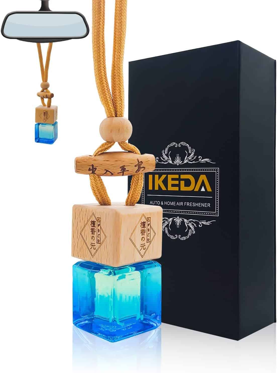 Deodoranti per Auto | Ciondolo da Appendere per Auto | Diffusore di Profumo per Auto con Olio Vero | Fragranza Forte e Duratura | Accessori per Auto per Uomini e Donne (New Car)
