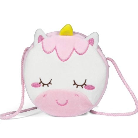Borsa Unicorno Principessa Peluche per Bambina: Czemo Borsetta Tracolla Ragazze, Giocattolo Carino.