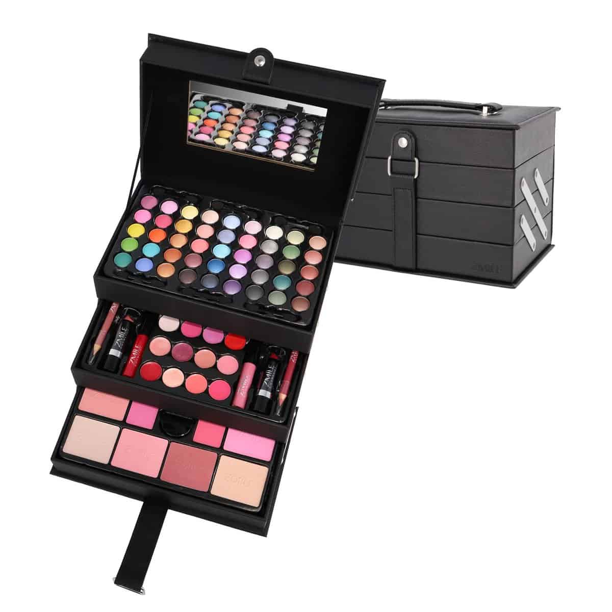 ZMILE Cosmetics Valigia per il Trucco 'Beauty Case', Nero, Cosmetici Vegan