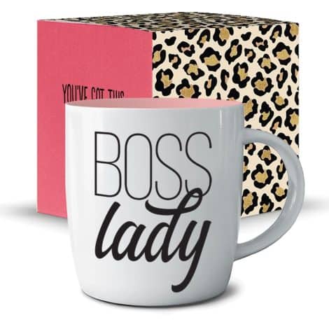 Regali Tripli Gifffted per Donne di Successo a Natale | Compleanno | San Valentino – Mamma e Boss | Amica | Sorella | Lei, Regalo Tazza Ceramica 380ml per Festa della Mamma.