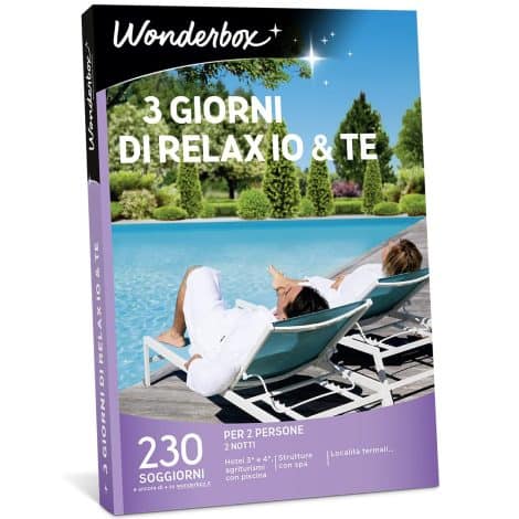 Cofanetto di benessere per coppia: 3 giorni di relax in hotel 4 e 3 stelle, agriturismi con piscina e strutture con spa.