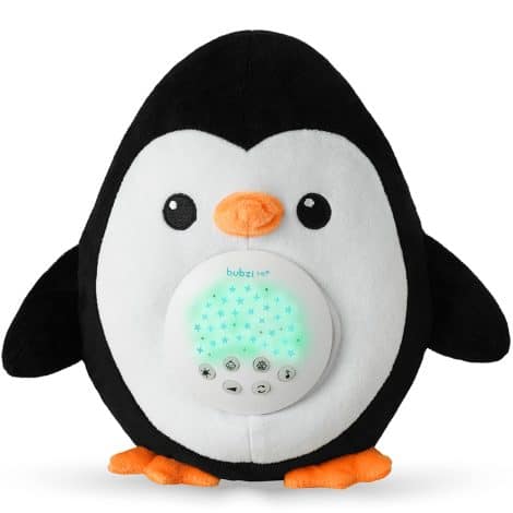 Pinguino Magico – Un regalo unico per neonati, con luce, musica e rumore bianco per tutti.