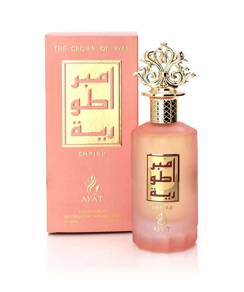 The Crown Of Ayat 100 ml - Profumo Arabo Made in Dubai EDP Per Uomo e Donna - Oud Orientale Con Note di Vaniglia Limone Cuoio Ambra Arancio e Muschio (Empire)