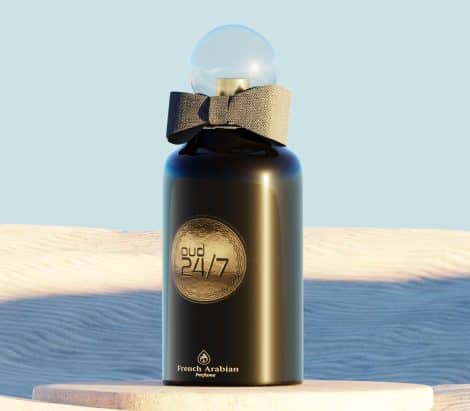 Profumo spray 100 ml Oud 24 ore Eau de Parfum fruttato e legnoso, ideale per uomini e donne.