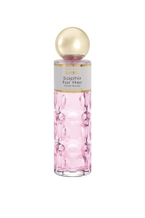 Profumo Saphir Per Lei, Eau de Parfum con spray, per donne, 200 ml.