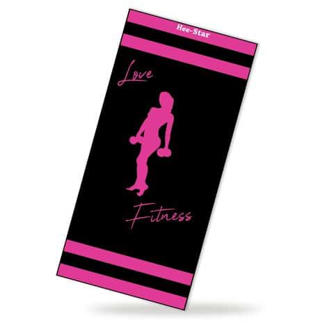 Asciugamano Palestra per Donne – Telo in Microfibra Ultraleggero – Accessori Fitness Donna – Hee-Star