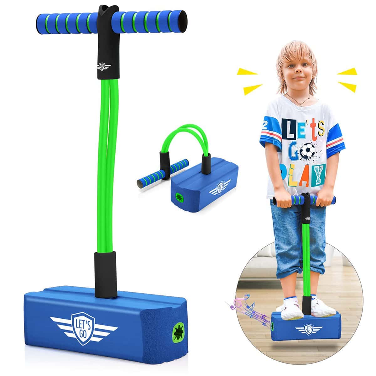faentwc Pogo Stick per Bambini - Regalo & Giocattolo - Carico Massimo 250LBS