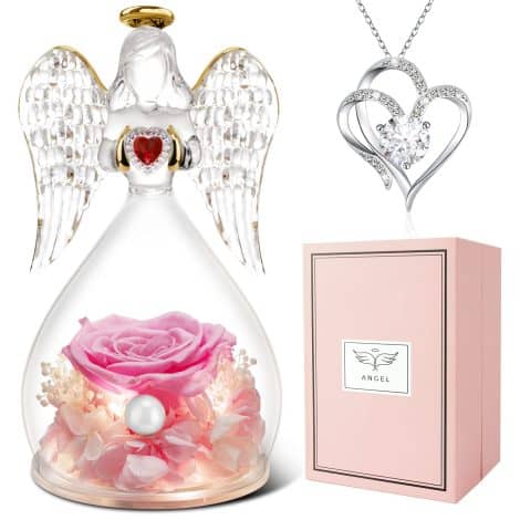 Regalo eterno di San Valentino per lei, per festeggiare la mamma, la nonna e la fidanzata: Miofula Rosa Stabilizzata.