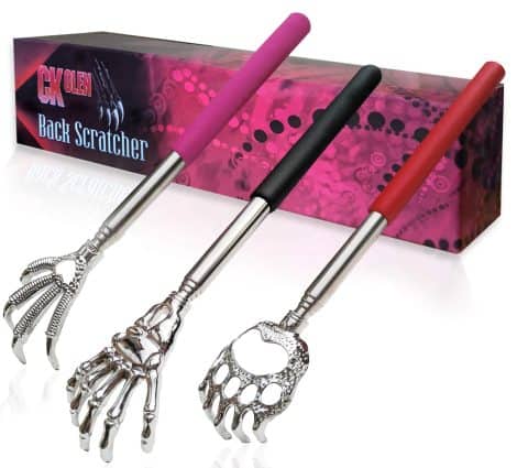 Ckolen Grattaschiena allungabile: pratico massaggiatore portatile per alleviare il prurito, ideale come regalo unisex.