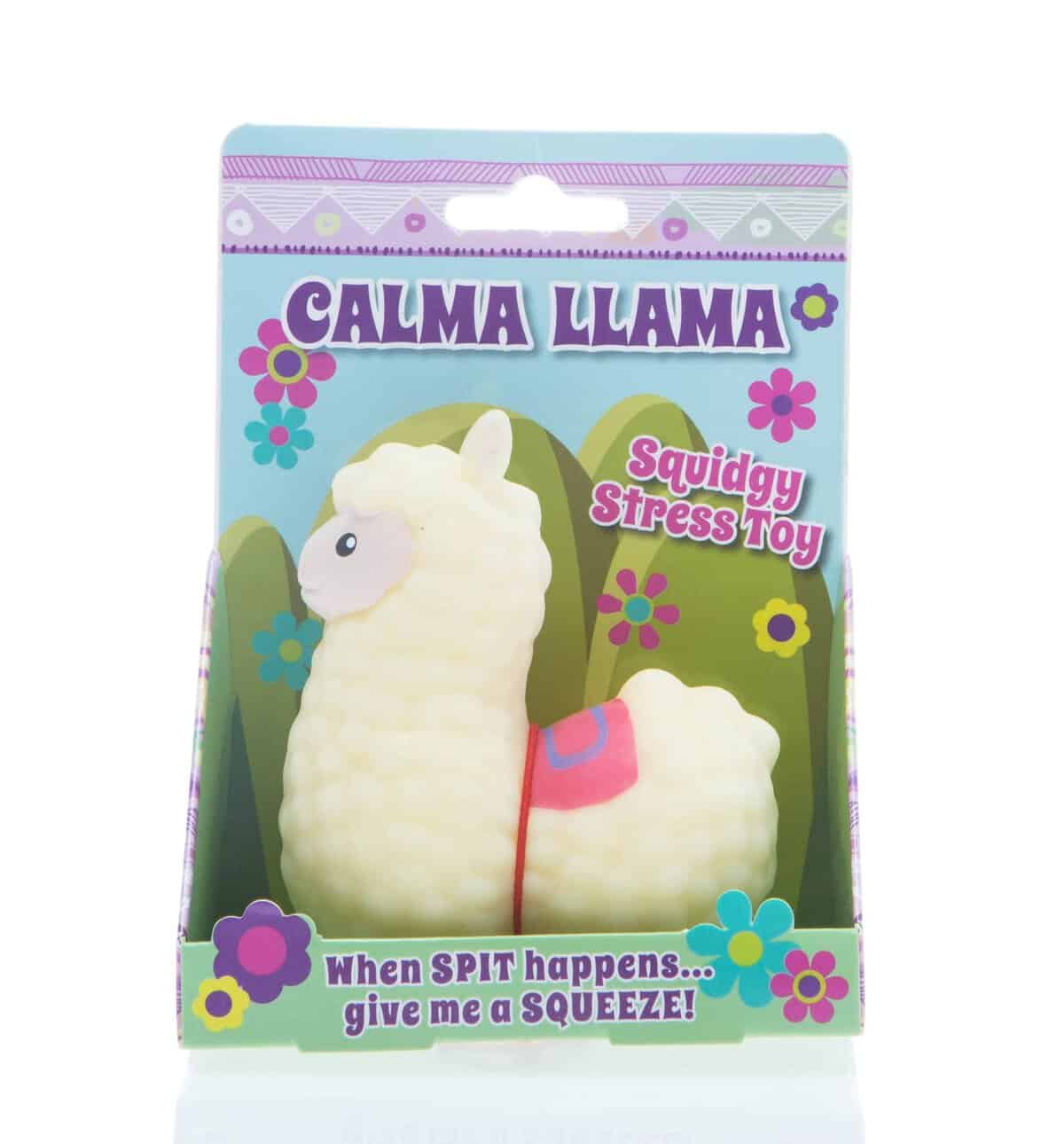 Boxer Gifts Calma Llama Giocattolo Antistress | Ottimo Amanti degli Animali | Aiuta con ansia | Regalo di Compleanno, Segreto di Babbo Natale, Multicolore, BB2202