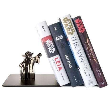 Astuccio libro metallo stile Yoda, stampa su entrambi i lati, regalo creativo per amanti Star Wars.