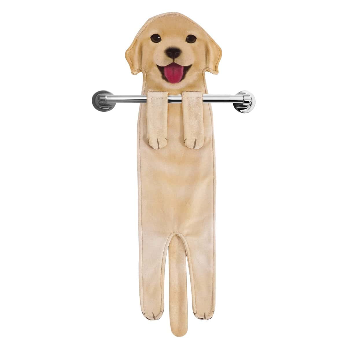 Regali Divertenti Asciugamano Cane, Natale Decorazioni Asciugamani Cucina Bagno, Cani Gadget Utili Originali, Idee Regalo Oggetti per La Casa Nuova, Regalo Compleanno per Donna Mamma Amanti dei Cani