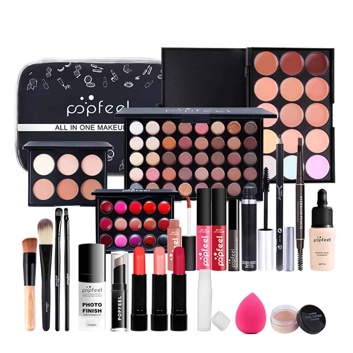 CHSEEA Kit di trucco ombretto occhi trucco scatola regalo scatola regalo trucco valigetta trucco set trucco trucco palette trucco idea regalo regalo di Natale #2
