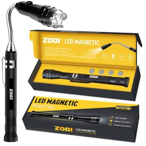 ZOOI – Un regalo magnetico telescopico con LED per lui, perfetto per San Valentino, compleanni e la Festa del Papà.
