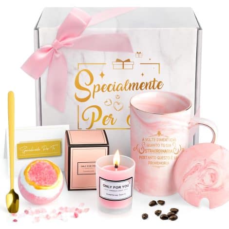 YiksunMY Tazza Regalo Donna: Compleanno, Natale, San Valentino, Festa Della Mamma, Migliore Amica – Originale!