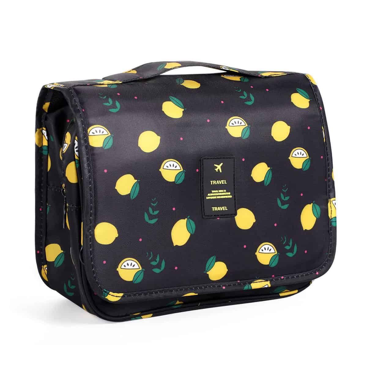 Yoosso Beauty Case da Viaggio, Borsa da Toilette da Viaggio Portatile Beauty Case da Appendere Impermeabile Borsa Porta Trucchi da Bagno per Regali Natale Donna Uomo (Blu navy)