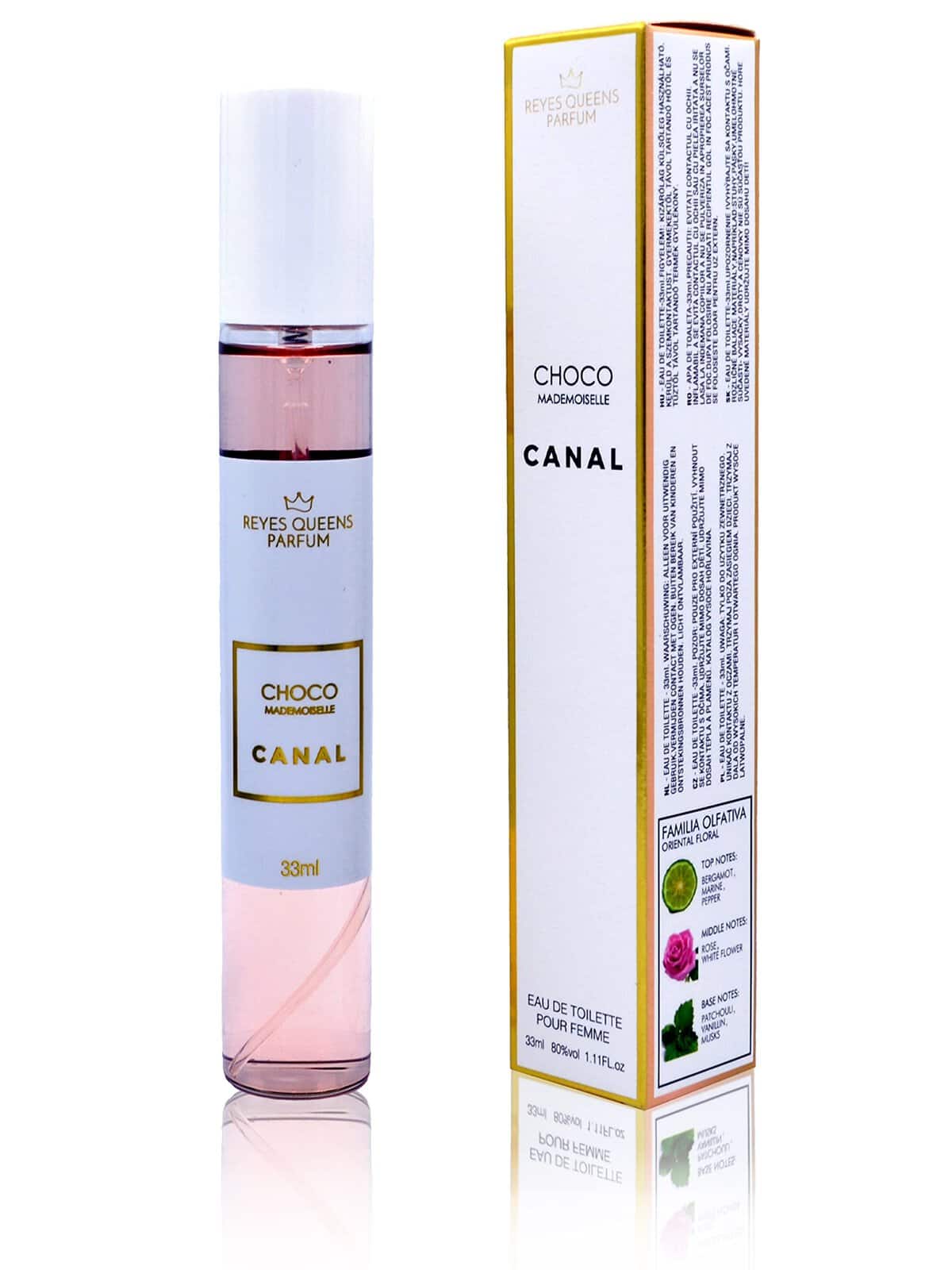 Canal Mademoiselle EDT 33 ml - Profumo per Capelli Donna Compatibile Chan. Mademoiselle