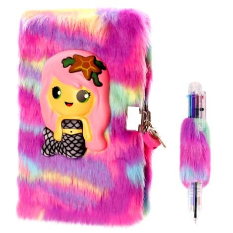 Diario segreto per bambine Joyhoop con lucchetto, set carinissimo di cancelleria e taccuino A5 con 96 pagine, perfetto come regalo per compleanni dei bambine di 3-10 anni.