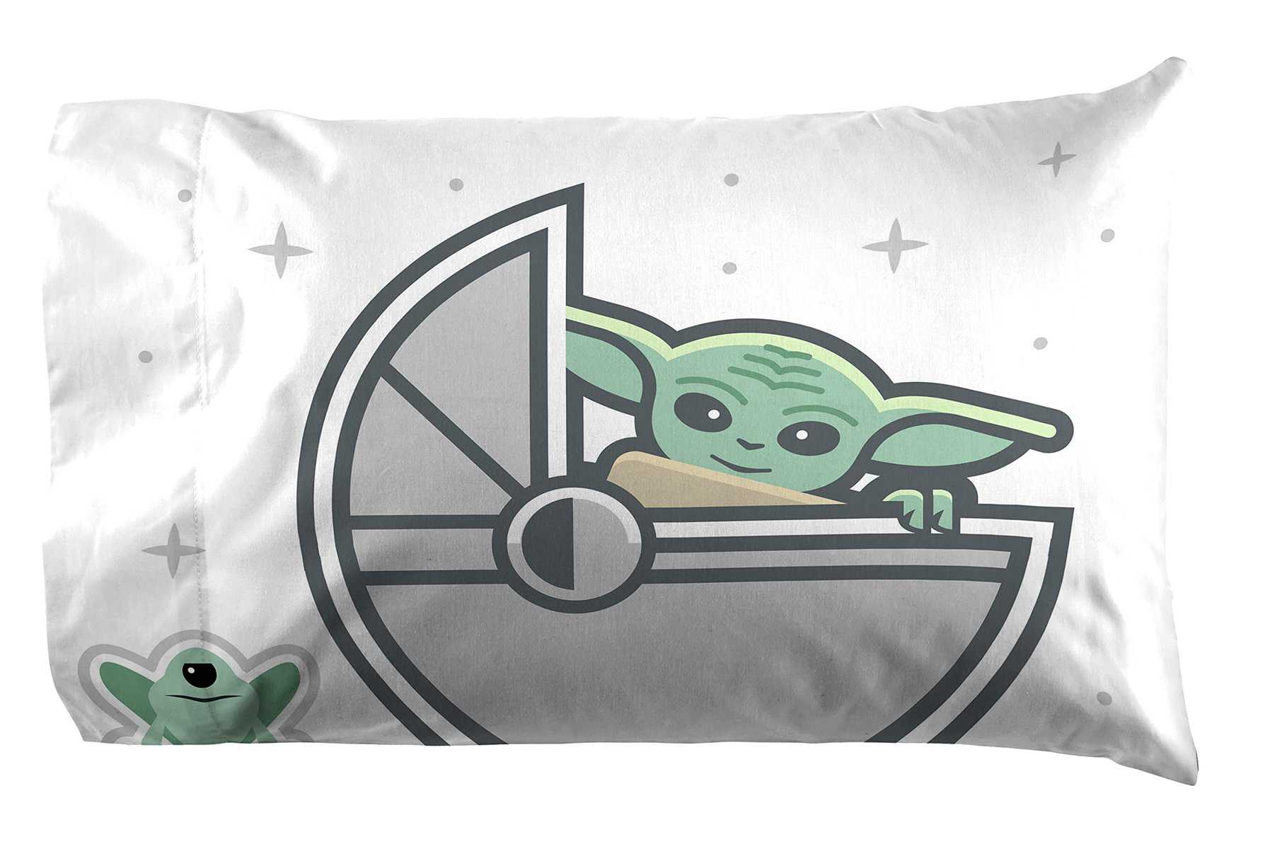 Jay Franco Star Wars Mandalorian The Cutest Bounty Federa 100% Cotone 50 x 70 cm