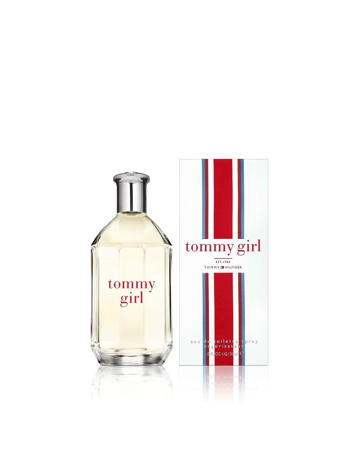 Tommy Hilfiger – Eau de Toilette Tommy Girl – 30 ml – Profumo Donna – Fragranza Floreale Fruttata – Fragranza Floreale Molto Fresca con Note Fruttate – Flacone di Vetro Trasparente