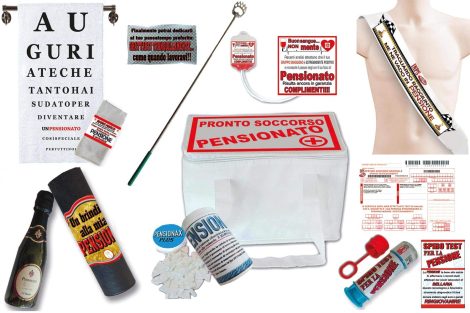 Kit di pronto soccorso per anziani.