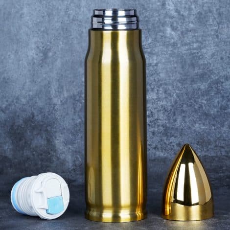 Regalo divertente di Babbo Natale per lui: bottiglia d’acqua in acciaio inox GROGIFE.