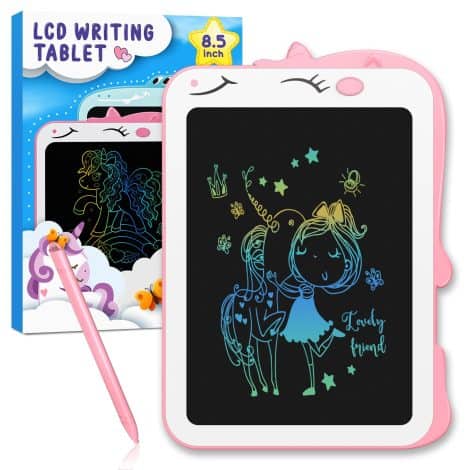 L’Unicorno Bambina, un regalo gioco per i bambini di 2-6 anni, perfetto per Natale. Incluso un calendario dell’Avvento e una lavagnetta cancellabile.