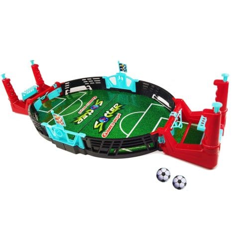 Calcio Balilla per Bambini – Mini Tavolo da Calcio per Due, Regalo per Bambini dai 4 Anni in su.