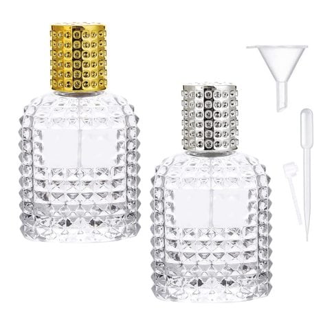 Hyakoz Profumo di Ananas Ricaricabile Per Donne o Ragazze con Atomizzatore e Porta Profumo Viaggio