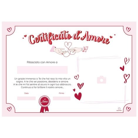 KOÏLWËS – Autentico Amore Certificato: L’idea perfetta per regali di San Valentino e Anniversari, personalizzabili per coppie di sposi e fidanzati.