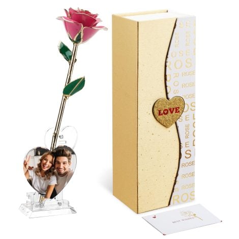 Mikasol Rose oro 24 carati: regalo perfetto per nonna, mamma, amata nei momenti speciali.