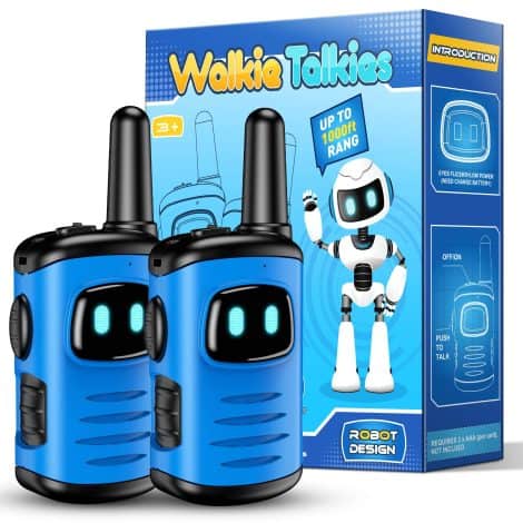 Giochi Walkie-Talkie per Bambini dai 3 ai 10 Anni, Regali di Natale per i Piccoli.